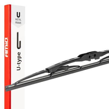 slomart AMiO Univerzalna kovinska metlica brisalca (okvir) U-type 18" (45 cm)