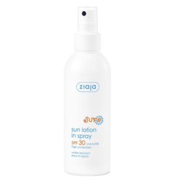 Ziaja Vlažilni losjon za sončenje SPF 30 (Sun Lotion In Spray) 170 ml