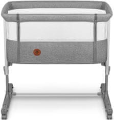 Lionelo Aurora postelja, 3v1, siva (Grey Concrete)