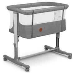 Lionelo Aurora postelja, 3v1, siva (Grey Concrete)