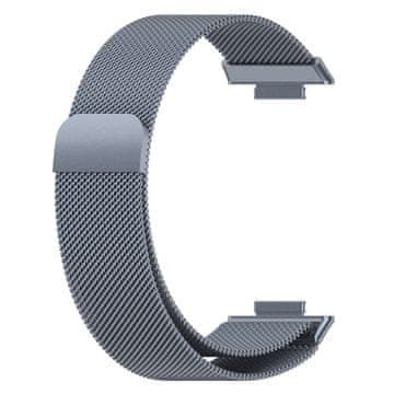 BStrap Milanese pašček za Huawei Watch Fit 2, space gray
