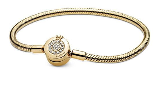 Pandora Luksuzna zapestnica s krono Shine 569046C01