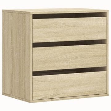 Vidaxl Kotni predalnik sonoma hrast 60x41x58 cm inženirski les