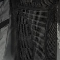 Vidaxl Pohodniški nahrbtnik siv 60 L tkanina oxford