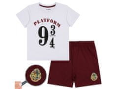 sarcia.eu Harry Potter Platforma 9 3/4 Fantovska pižama, poletna pižama za fante 9 lat 134 cm