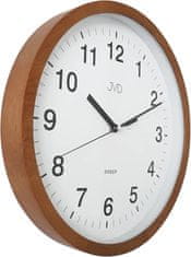 JVD Nástěnné hodiny s tichým chodem NS19019/11 (Barva Brown)