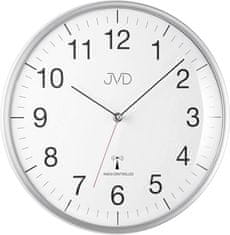 JVD Radiově řízené Nástěnné hodiny RH16.2 (Barva Silver)