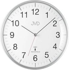 JVD Radiově řízené Nástěnné hodiny RH16.2 (Barva Silver)