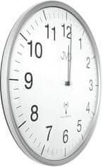 JVD Radiově řízené Nástěnné hodiny RH16.2 (Barva Silver)