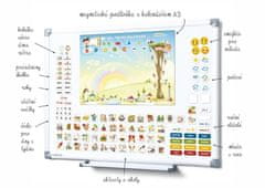 Teddies Magnetni koledar - Vrtec 114 kosov magnetov v kartonu