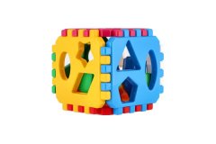 Teddies Vstavek za kocke 12 cm geometrijske oblike