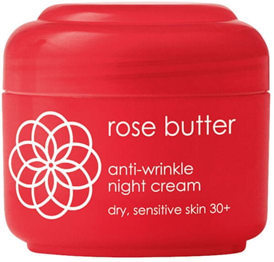Ziaja Rose Butter nočna krema proti gubam 50 ml