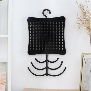 Flamenco Mystique Eleganten nosilec za ogrlice in prstane E36, črn, plastika, 20x24,5 cm