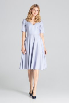 Figl Ženska midi obleka Rabyang siva