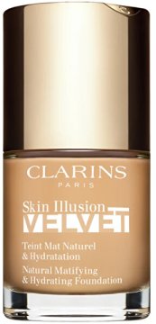 Clarins Skin Illusion Velvet ( Natura l Matifying & Hydrating Foundation) 30 ml