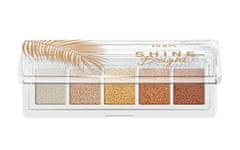 Pupa Shine Bright paleta senčil za oči (Eye Palette) 4 g (Odtenek 001 Sunny Gold)