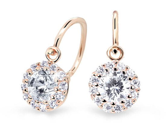 Cutie Jewellery Čudoviti otroški uhani iz roza zlata C2745-10-X-4