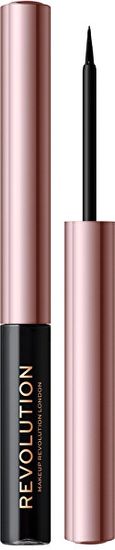 Makeup Revolution Črtalo za oči Super Flick (Liquid Eyeliner) 2,4 ml