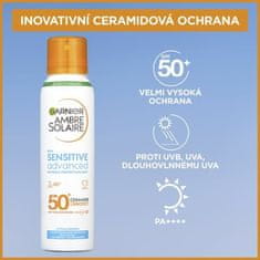Garnier Zaščitna meglica za občutljivo kožo SPF 50+ Sensitiv e Advanced (Invisible Protection Mist) 150 ml