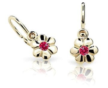 Cutie Jewellery Zlati otroški uhani C1736-10-X-1