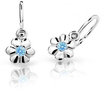 Cutie Jewellery Otroški uhani iz belega zlata C1736-10-X-2