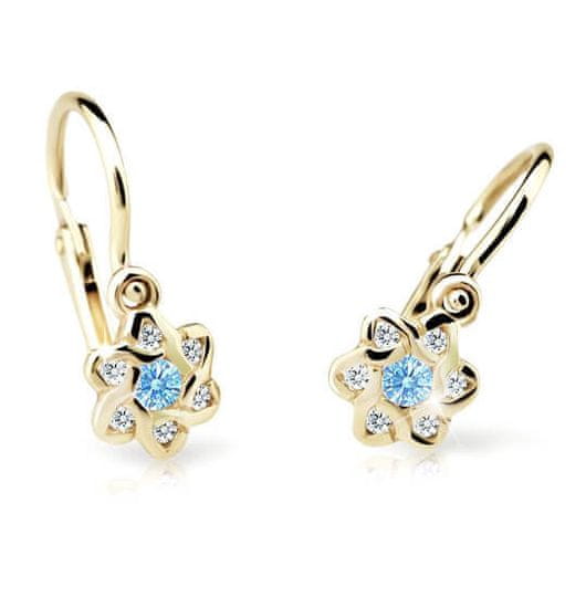 Cutie Jewellery Zlati otroški uhani C2149-10-X-1