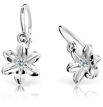 Cutie Jewellery Otroški uhani iz belega zlata C1993-10-X-2