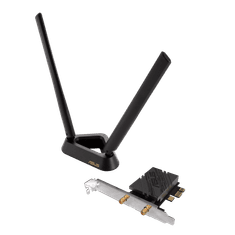 PCE-BE92BT BE9400 WiFi 7 PCIe mrežna kartica, Bluetooth, WPA3 (90IG08U0-MO0B00)