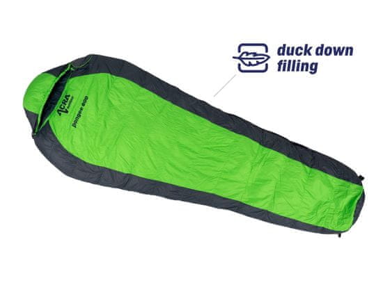 ACRAsport spalna vreča Pongee 800 - 210 cm, račje perje