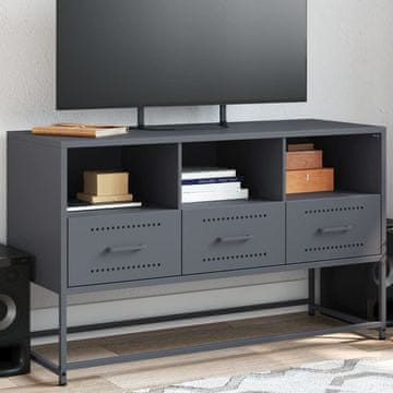 Vidaxl vidaXL TV stojalo antracitno 100,5 x 39 x 60,5 cm jeklo