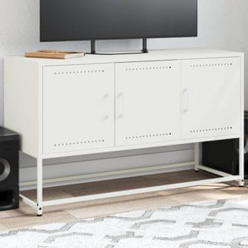 Vidaxl vidaXL TV stojalo belo 100,5 x 39 x 60,5 cm jeklo