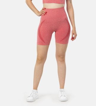 LEAFLETIC ženske premium brezšivne kratke hlače z visokim pasom - ultra udobne za šport in prosti čas