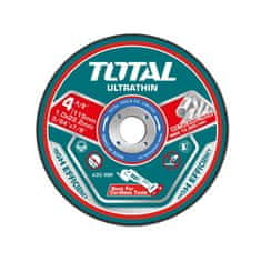 Total 25 kosov/set ultra tankih diskov za rezanje kovin 115x1x22,2 mm (TAC11011525)