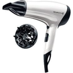 Remington D 3015 sušilnik za lase, bel, Power Volume 2000