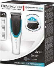 Remington HC 4000 strižnik za lase, bel, serija X4 Power-X