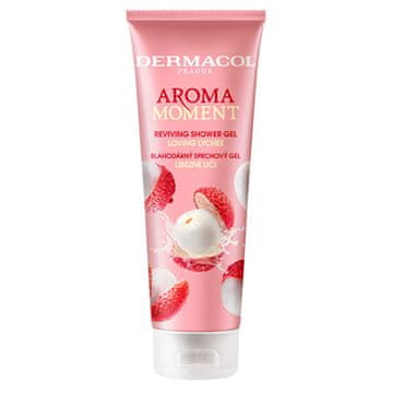 Dermacol Gel za tuširanje Lovely Lychee Aroma Moment (Reviving Shower Gel) 250 ml