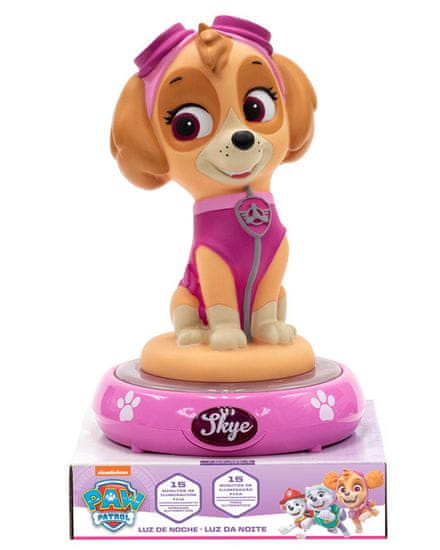 Kids Euroswan Otroška nočna lučka Euroswan 3D - Paw Patrol, Skye