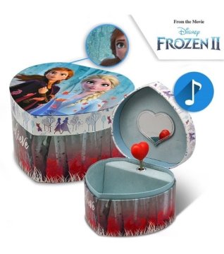 Kids Euroswan Otroška škatla za nakit Euroswan z ogledalom, Frozen 2