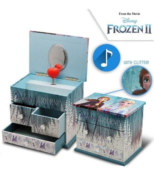 Kids Euroswan Otroška škatla za nakit Euroswan, Frozen 2