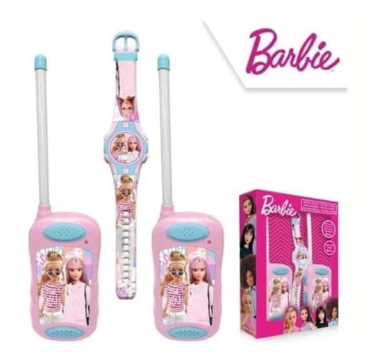 Kids Euroswan Otroški radio Euroswan z digitalno uro - Barbie