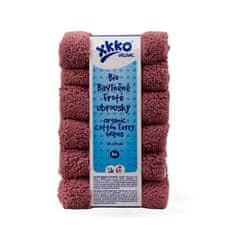XKKO BIO bombažne serviete Organic, 21x21 - Mesa Rose