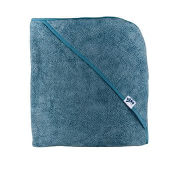 XKKO Organic BIO bombažna frotirna brisača s kapuco, 90x90 - Mountain Spring