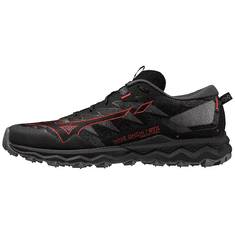Mizuno Moški tekaški copati Wave Daichi 7 GTX, črni/rdeči, veliki 42.5
