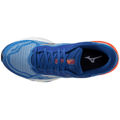 Mizuno Moški tekaški copati Wave Ultima 13, modri/oranžni, vel 39