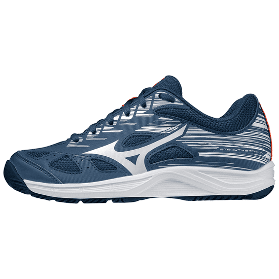 Mizuno Wave Stealth Star JR. Otroški copati za odbojko/rokomet mornarsko/beli vel 37