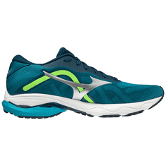 Mizuno Moški tekaški copati Wave Ultima 13, beli/modri/zeleni, veliki 46.5