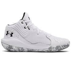 Under Armour Jet 21 moški copati za košarko/odbojko, beli, veliki 42.5