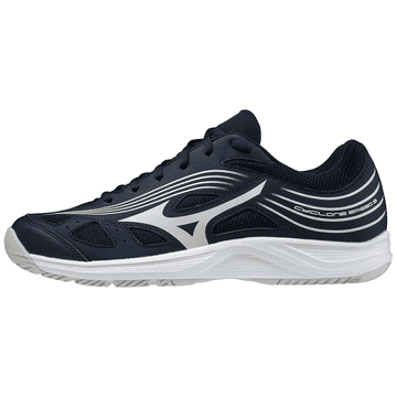 Mizuno Cyclone Speed 3 Moški rokometni/dvoranski copati, belo/črni, vel 45