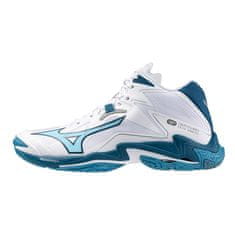 Mizuno Wave Lightning Z8 MID Moški odbojkarski copati, belo/modri, vel 40.5