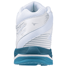 Mizuno Wave Voltage MID Moški odbojkarski copati, belo/modri, vel 41